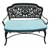 Tuscany Garden Bench cast aluminum frame