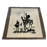 24' x 24' Framed print of Pablo Picasso's 1955 s