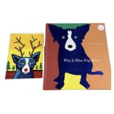 Why is Blue Dog Blue Book and Christmas Card