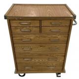 Rolling cabinet