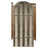 Large Wood Window Panel Shutters 95'h., 43'w