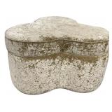 19'h., 32'w Upholstered Clover storage Ottoman