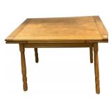 Vintage draw leaf/ extendable dining table