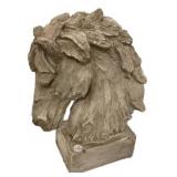 This Galt International 18' horsehead sculpture.