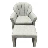 Custom Expressions Swivel Club Chair and Stool