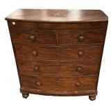 Slight Bow Front Chest of Drawers