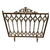 Cast Iron Fire Screen 41'h., 42'w