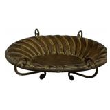 Metal Center Piece Bowl