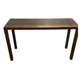 Parsons style console Table