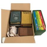 Box Lot of Assorted Books