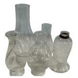 Assorted Glass Chimney Shades