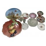 Porcelain Plates and Saucers