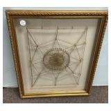 Framed Geometric Spring Artwork