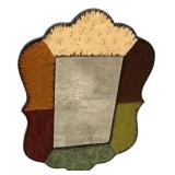 Pier 1 Metal patchwork mosaic Wall Mirror