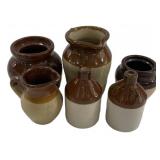 Two-tone glazed ceramic sets