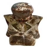 vintage Japanese clay Fukusuke Style Figure
