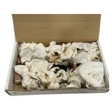 Box of Resin and Ceramic Miniatures