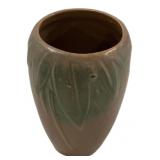 McCoy Leaves and Berry Pottery Vase 6' H