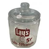 Lay's Salted Peanuts Jar 10'h