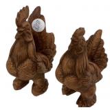 Ceramic Roosters 7'