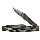 Fightn Rooster Coal Miner's Doughter Folding Knife