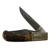 Parker Cut Co. 1984 Seasons Greetings Folding Knif