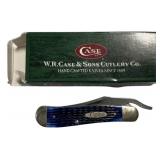 Case 61953L Blue Russlock Folding Knife