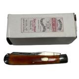 Schatt and Morgan Cutlery Co #19 Lg Trapper Red Bo