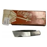 Gerber Silver Knight Japan Mother of Pearl Folding