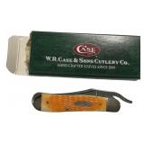 Case 61953L SS Orange Russlock Folding Knife