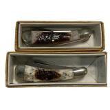 Two Parker Cut Co. Folding Knives