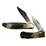 Taylor Cutlery Bear Creek and Elk Horn Folding Kni
