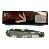 Frost Cutlery Steel Warrior SW 126MOP Little Trapp