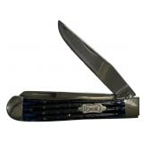 Case 6254 SS Blue Trapper Folding Knife