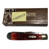 Case 6254 SS Red John Wayne Trapper Knife
