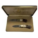 Taylor Cutlery Coal Miners Elk Horn Folding Knives