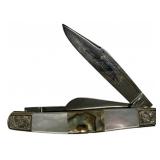 Parker Cut MOP 3 Blade Folding Knife
