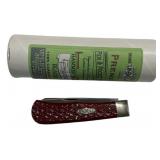 Northfield Un X Ld #73 Ruby Red Water Buffalo Bone