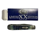 Case 6254 SS Blue Lagoon Trapper Folding Knife
