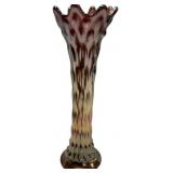 Fenton Hobnail Swung Glass Vase