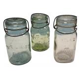 Atlas E-Z Seal Canning Jars Set of 3