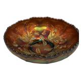 Carnival Glass Thistle Pattern Bowl