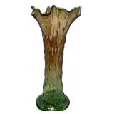 Carnival Glass Tree Trunk Swing Vase
