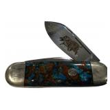 1995 Bulldog Brand Labrador Retriever Folding Knif