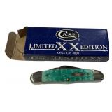 Case 63046 SS Sea green Humpback Stockman Folding