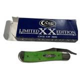 Case 61953L SS BR Grn Russlock Folding Knife