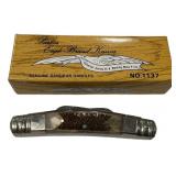 Parker Cut 1137 Bone 4 Folding Knife