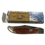 Case 6165 SS Caramel HTR FLDG Folding Knife