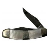 Parker Cut Eagle Brand MOP Folding Knife