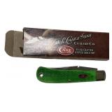Case TB61546 SS BR GRN Backpocket Folding Knife